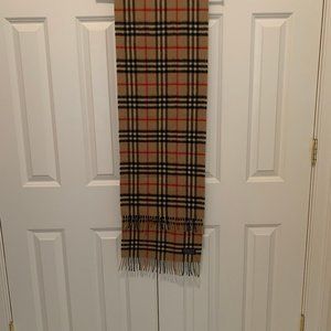 Burberry Wool Cashmere Scarf